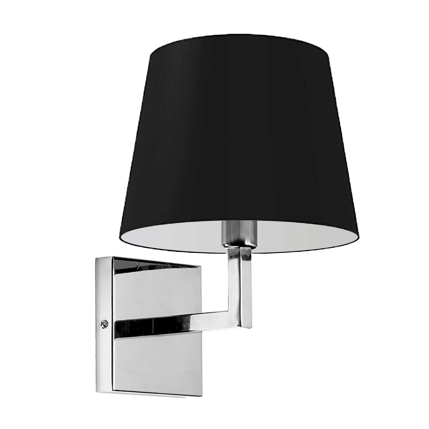 Dainolite 1 Wall Light Black Shade