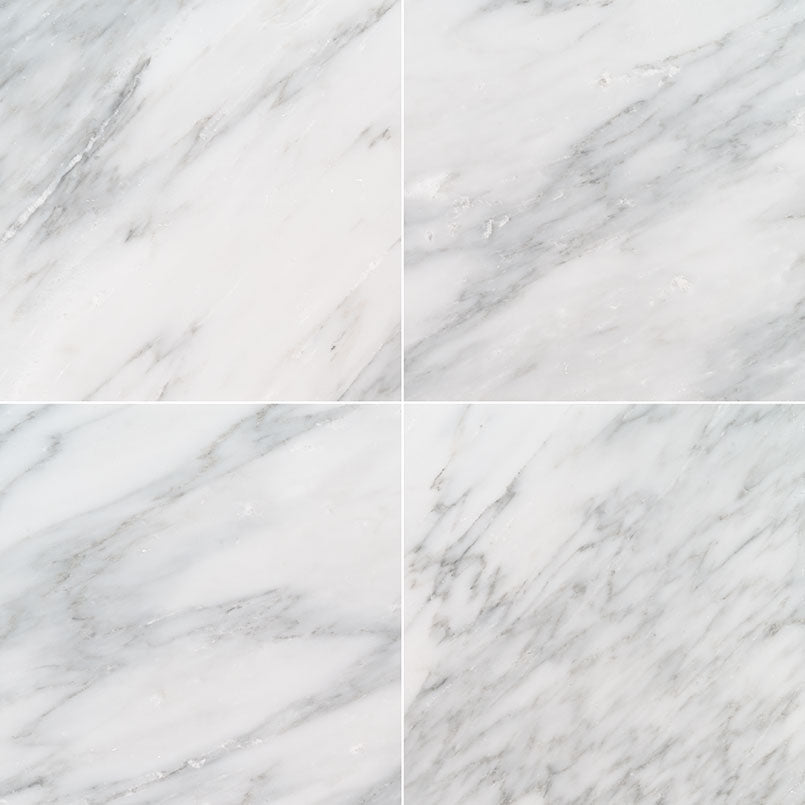 MSI Arabescato Carrara Marble 18 X 18 Honed