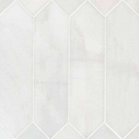 MSI Arabescato Carrara Marble Picket Tile 3 X 12