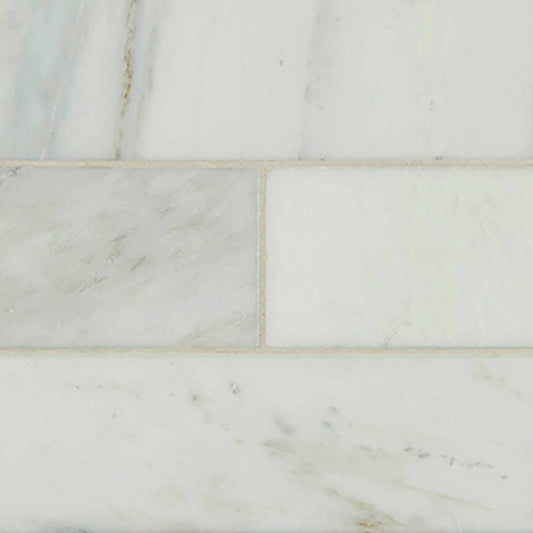 MSI Arabescato Carrara Marble 4 X 12 Honed