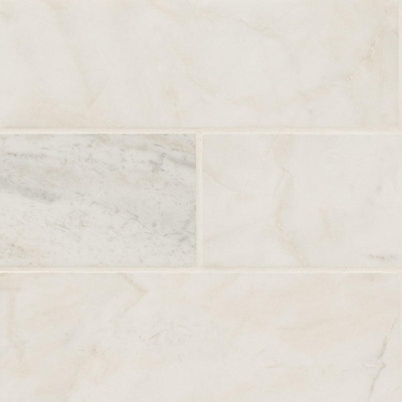 MSI Arabescato Venato White Tile 4x12