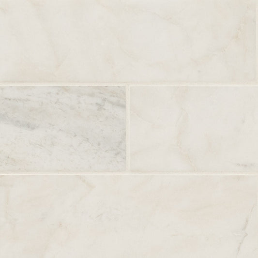 MSI Arabescato Venato White Tile 4x12