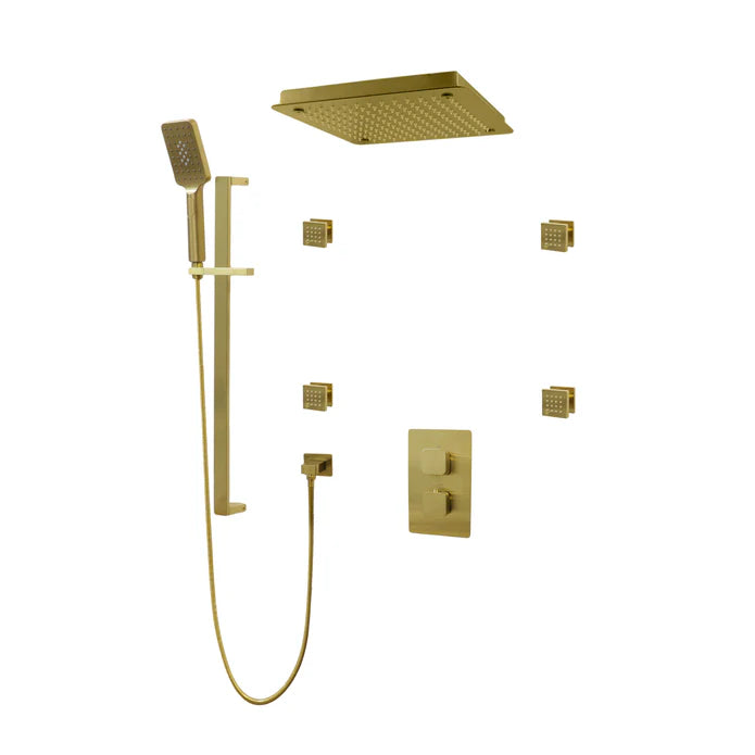 Kodaen Diamond Three Way Thermostatic Shower System - Kit 2