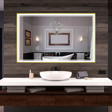 Kodaen Infinity Sp Front-lit Framed Bathroom LED Vanity Mirror LEDBMF217