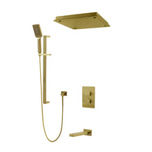 Kodaen Diamond Three Way Thermostatic Shower System - Kit 1