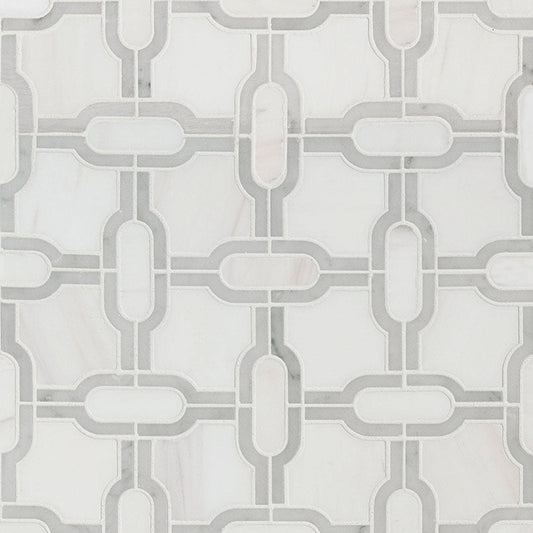 MSI Bianco Gridwork Polished Tile