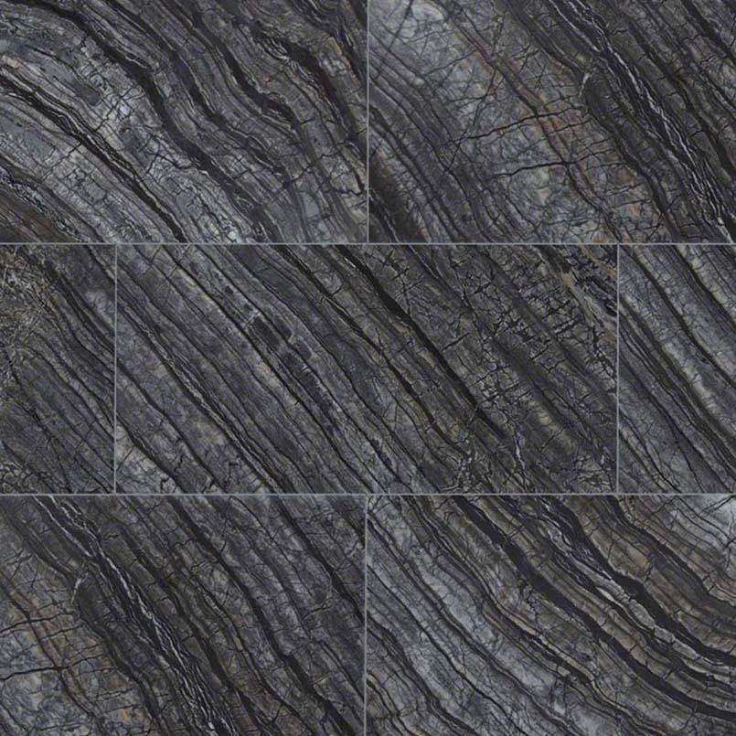 MSI Black Oak Marble Tile