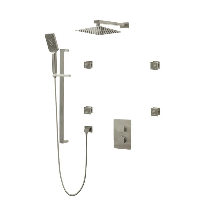 Kodaen Diamond Three Way Thermostatic Shower System - Kit 2