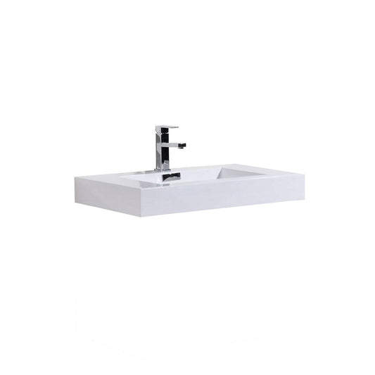 Kube Bath Sink For 30 Inch Bliss Bathroom Vanities - Renoz