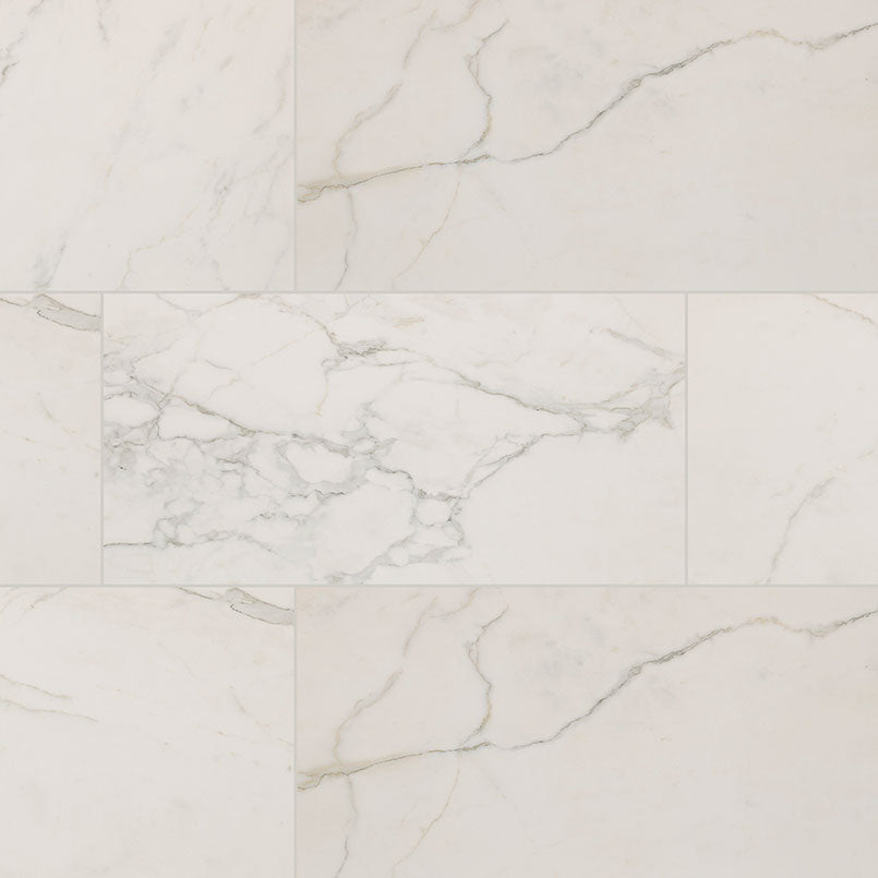 MSI Calacatta Isla Porcelain Tile 24 x 48 Matte