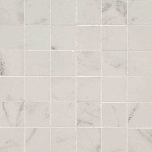 MSI Calacatta Isla Porcelain Tile 2 x 2 Mosaic