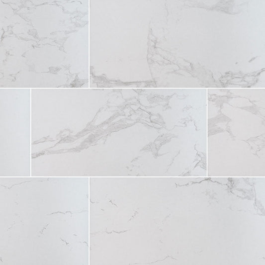 MSI Carrara Porcelain Tile 12 X 24 Polished