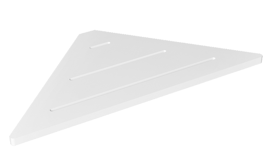 Slik Portfolio Corner Shelf Matt White 15 1/2'' X 15 1/2'' X 1 1/4'' - Renoz