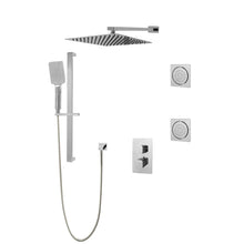 Kodaen Diamond Three Way Thermostatic Shower System - Kit 3