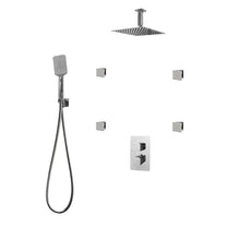 Kodaen Diamond Three Way Thermostatic Shower System - Kit 5 - F57123