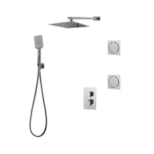 Kodaen Diamond Three Way Thermostatic Shower System - Kit 6 - F57123