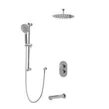 Kodaen Crystal Three Way Thermostatic Shower System - Kit 1