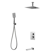 Kodaen Diamond Three Way Thermostatic Shower System - Kit 4 - F57123