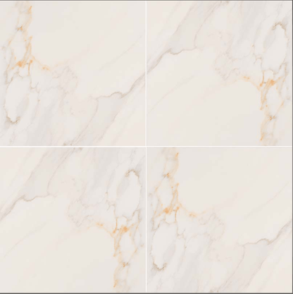 MSI Adella Calacatta Porcelain Tile Matte 18" x 18" - Renoz