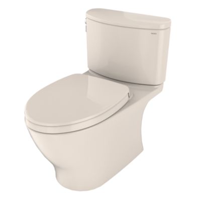 Toto Nexus Two-piece Toilet, 1.28 GPF, Elongated Bowl - Washlet+ Connection MS442124CEFG#01