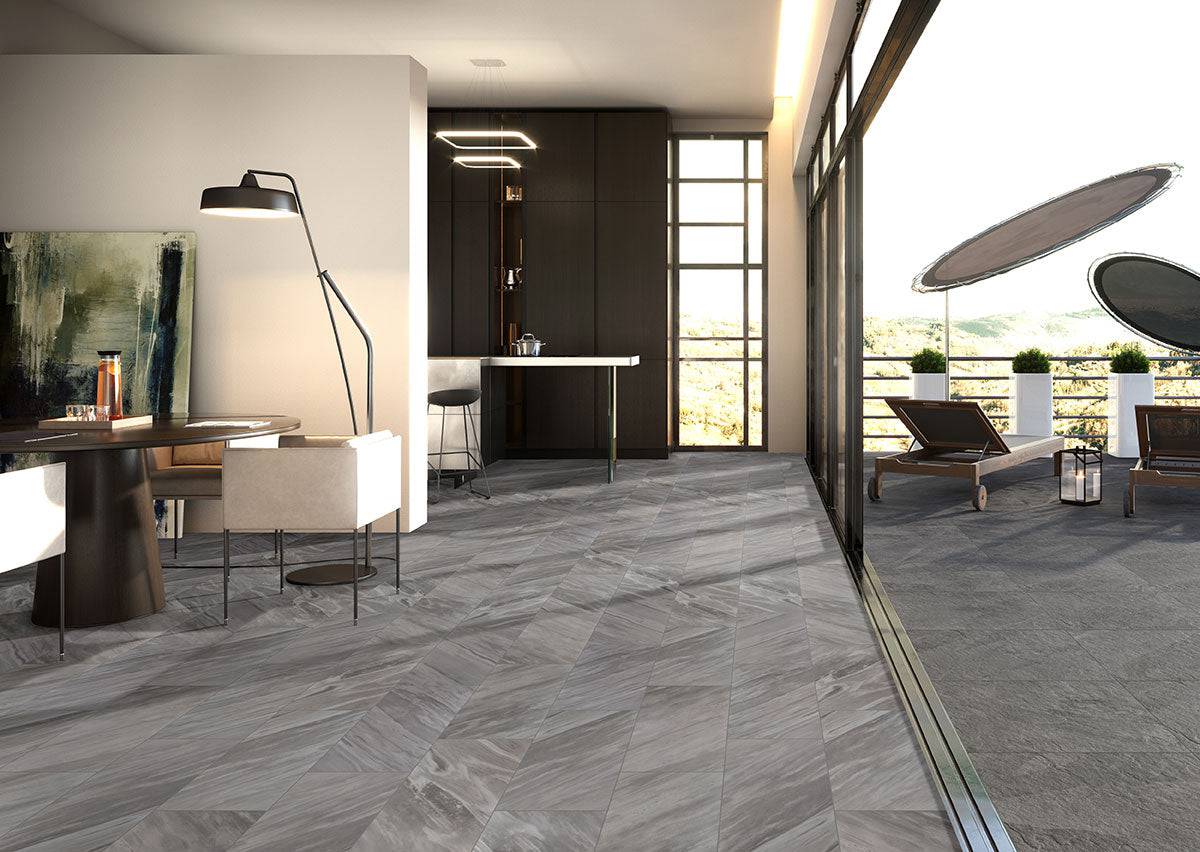 MSI Eden Bardiglio Porcelain Tile Matte 32" x 32" - Renoz