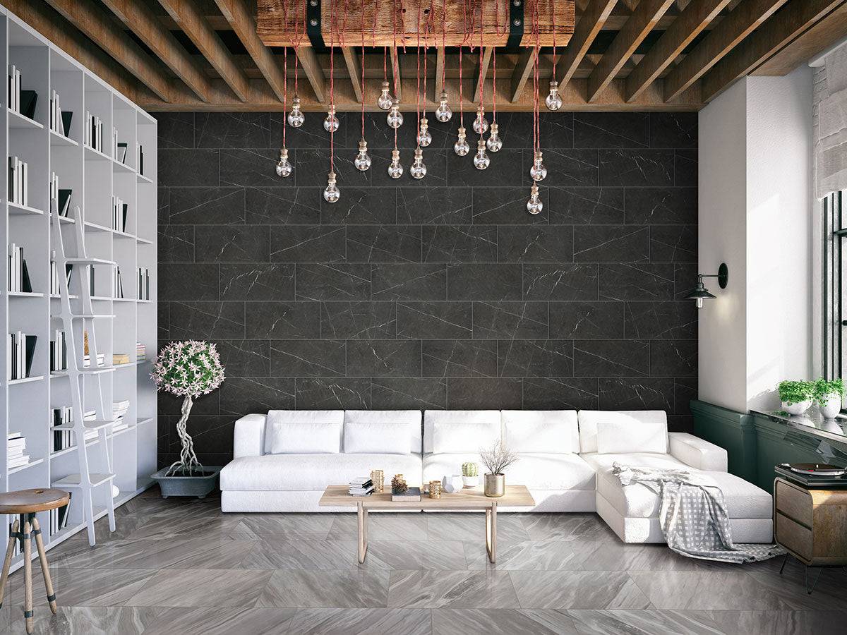 MSI Eden Bardiglio Porcelain Tile Matte 32" x 32" - Renoz