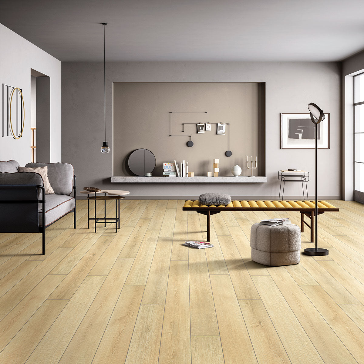 MSI Glenbury Oak Hybrid Rigid Core Flooring