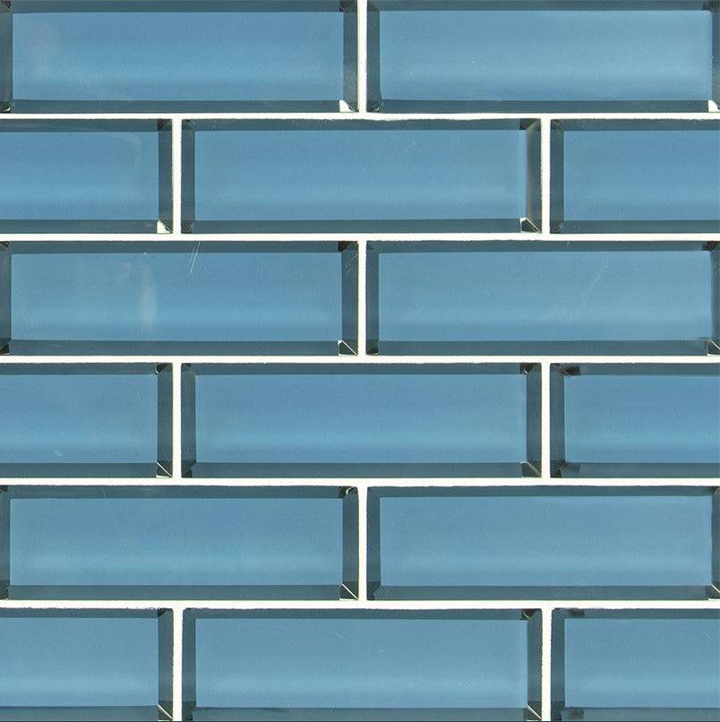 MSI Haiku Sapphire Beveled Subway Tile 2" x 4" - Renoz