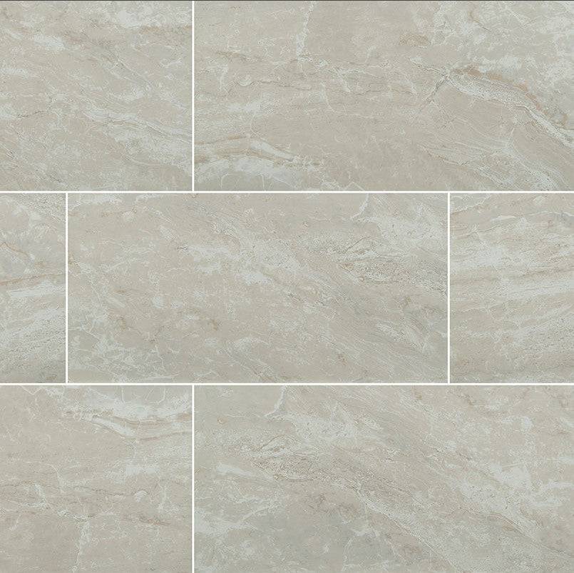 MSI Onyx Ivory Matte Porcelain Tile 12" x 24" - Renoz