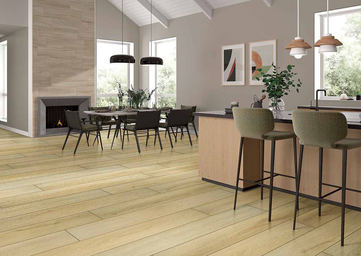 MSI Lanston Oak Hybrid Rigid Core Flooring