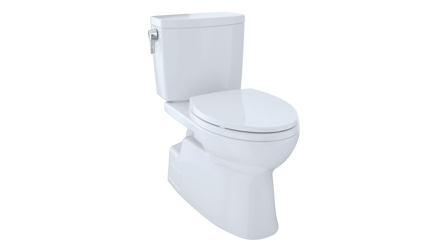 Toto Vespin II 1G Two Piece Toilet Elongated Bowl Right Hand Lever 1.0 GPF