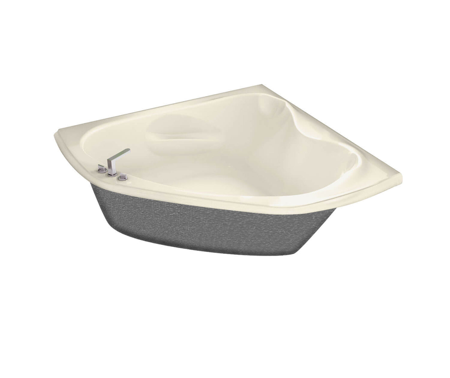 Maax Vichy 5555 Acrylic Corner Center Drain Bathtub (Soaker - No System)