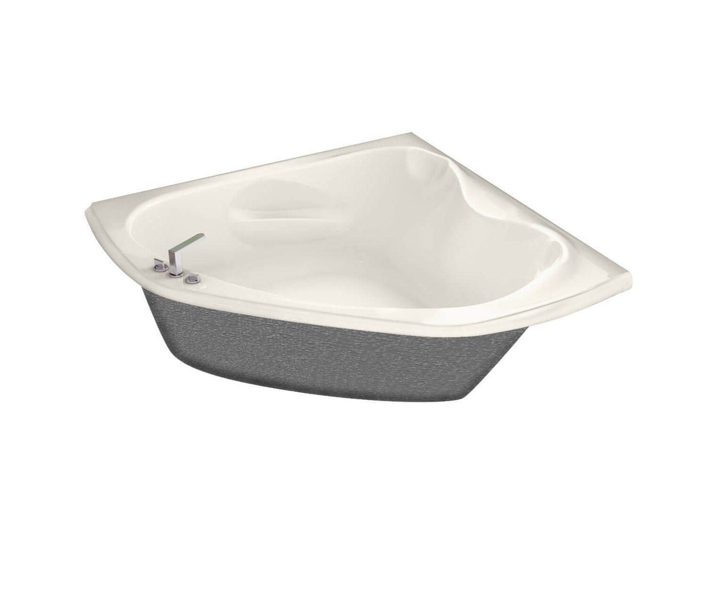 Maax Murmur 5555 Acrylic Corner Center Drain Bathtub (Soaker - No System)