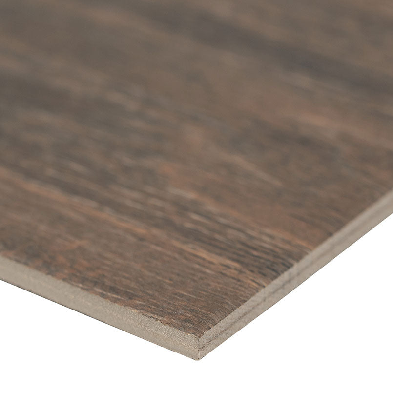 MSI Antoni Nero Porcelain Wood Tile