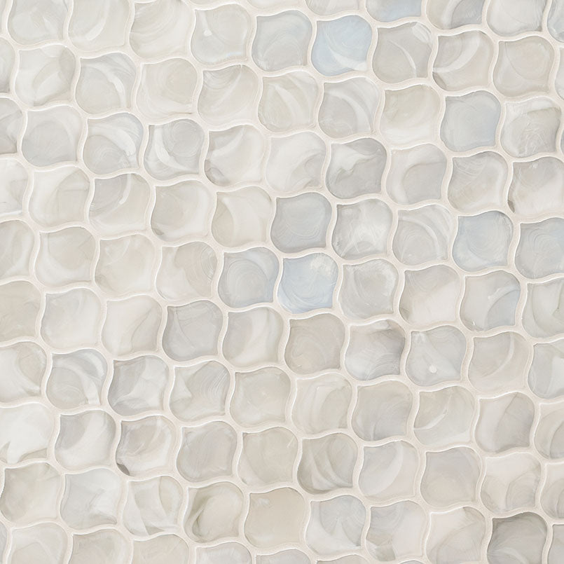 MSI Pearla Arabesque Glass Mosaic Tile