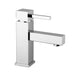 Aquadesign Products Single Hole Lav - Drain Included (R1718 Cube) - Chrome