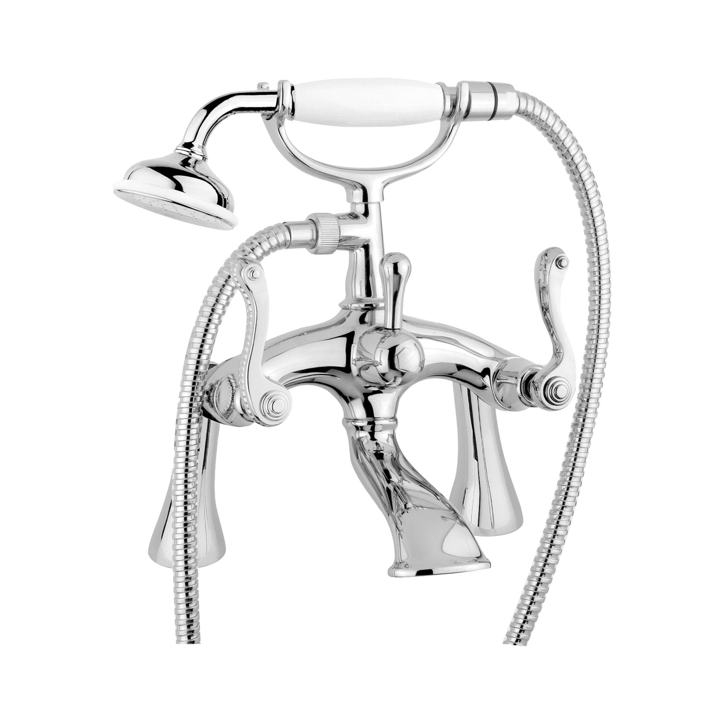 Aquadesign Products Deck Mount Tub Filler (Classic R2536BL) - Chrome