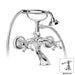 Aquadesign Products Wall Mount Tub Filler (Julia R2577) - Chrome