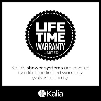 Kalia Kareo Tb2 Thermostatic Shower Systems With Push-button (2099)