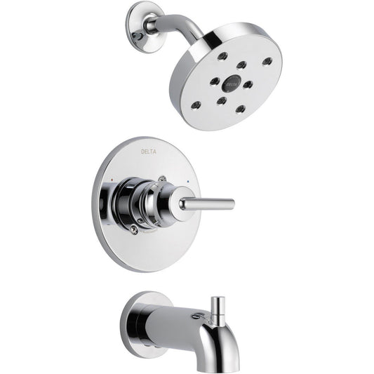 Delta TRINSIC Monitor 14 Series H2Okinetic Tub & Shower Trim -Chrome (Valve Sold Separately)