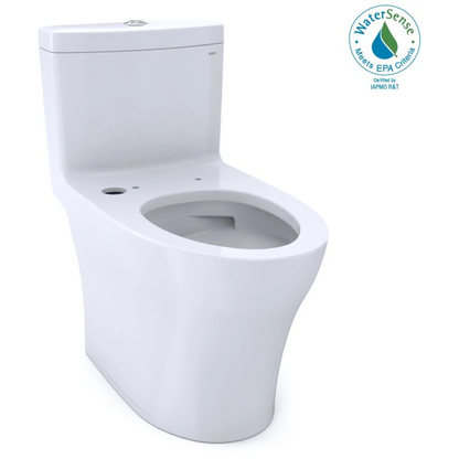 Toto Aquia IV 0.9 / 1.28 GPF Dual Flush One Piece Elongated Toilet with Push Button Flush