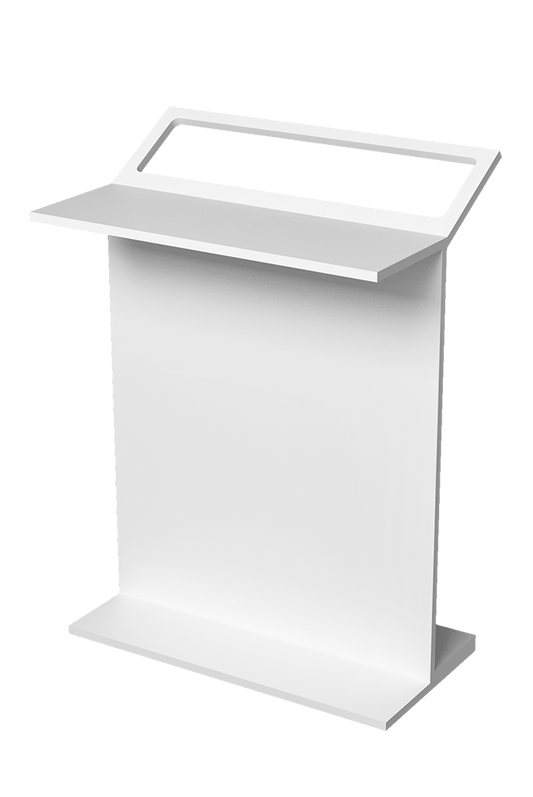 Slik Portfolio Freestanding Towel Rack With Storage Matt White 26 3/4'' X19 11/16'' X 12 5/8''2'' - Renoz