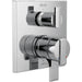 Delta Angular Modern Monitor 17 Series Valve Trim with 3-Setting Integrated Diverter -Chrome (Valve Sold Separately)