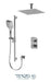 Tenzo - Delano T-box Valve Thermostatic Shower Kit With 2 Functions DET32-21132