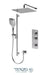 Tenzo - Delano Shower Kit With 2 Functions DET42-20112